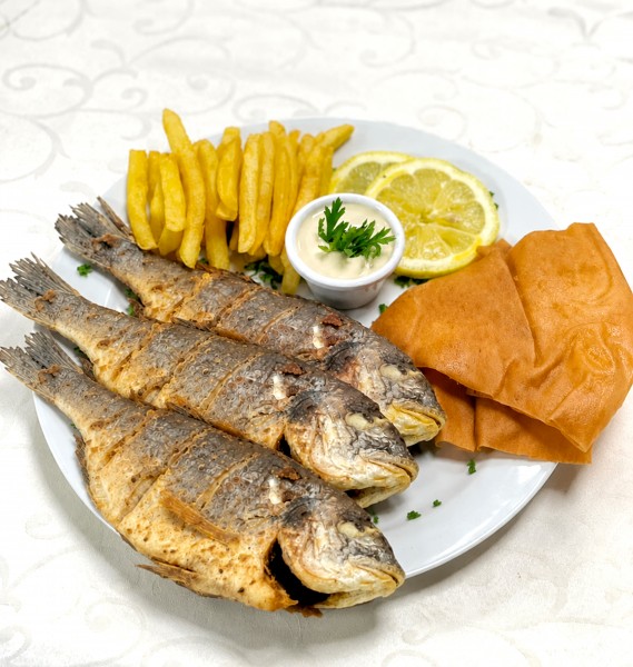 سمك مقلي أو مشوي أجاج (كيلو) / One Kilo Of Ajaj