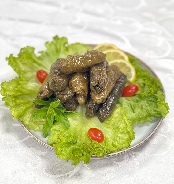 ورق عنب بزيت (دزينة) / Grape Leaves With Oil