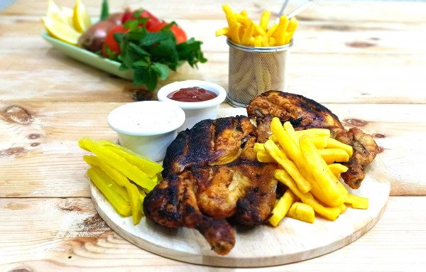فروج عالفحم / Charcoal Grilled Chicken