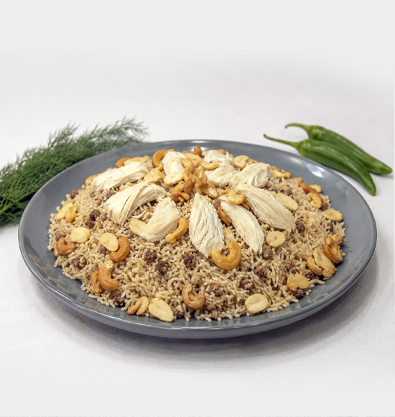 منسف دجاج / Chicken Mansaf